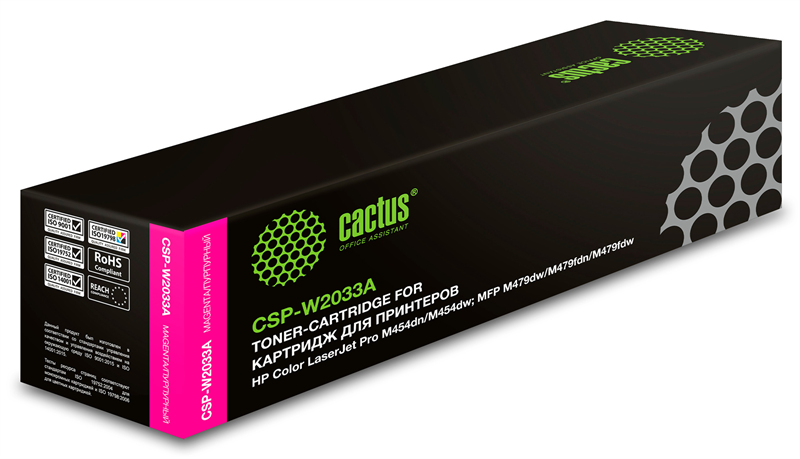 лазерный Cactus 415A пурпурный (2100стр.) для HP LJ M454/MFP M479