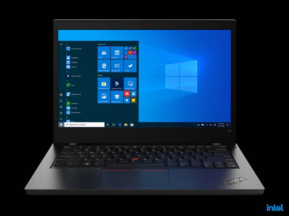 Ноутбук Lenovo ThinkPad L14 G2 14" FHD IPS, Intel Сore i3-1115G4, 8Gb, 512Gb SSD, no OS, черный (20X2A64RCD)*