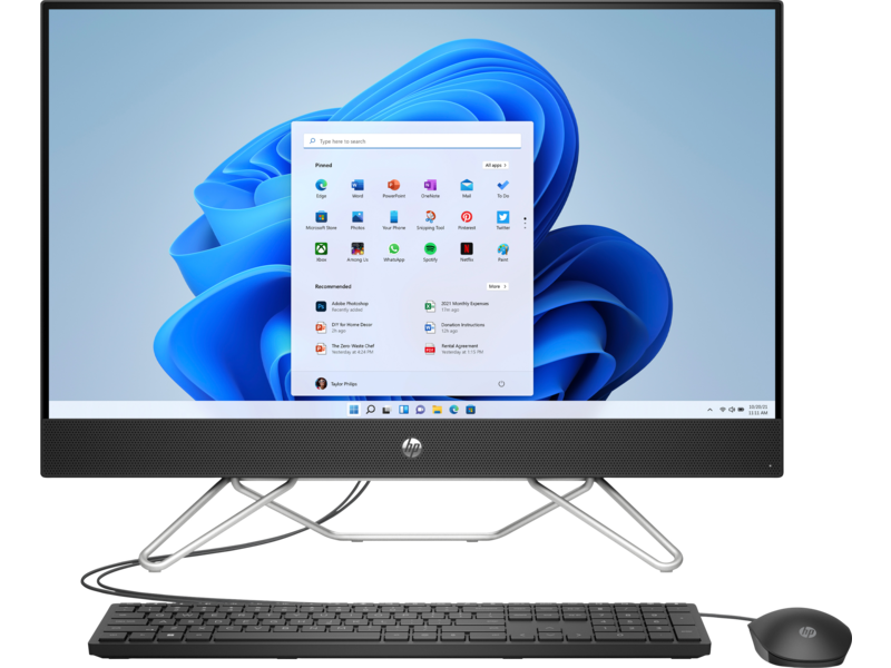 HP All-in-One 27-cb0027ur Bundle All-in-One PC (5D217EA)