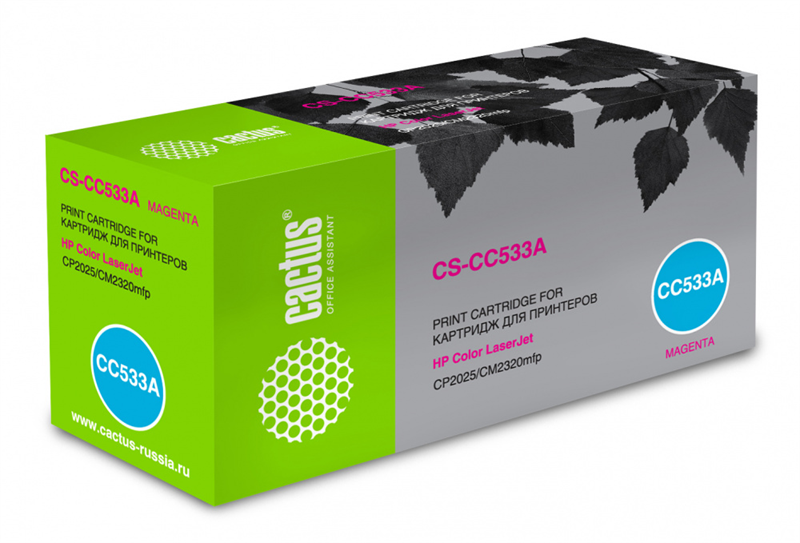 лазерный Cactus 533A пурпурный (2800стр.) для HP Color LaserJet CP2025/CM2320