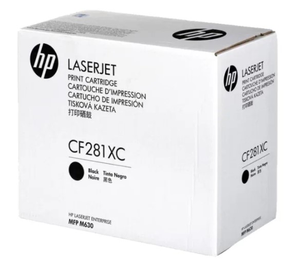 Контрактный картридж HP 81X лазерный увеличенной емкости (25000 стр)