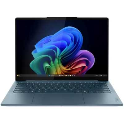 Ноутбук Lenovo Yoga Slim7 14AKP10 Ryzen AI 5 340 16Gb SSD1Tb AMD Radeon 840M 14" OLED 2.8K (2880x1800) Windows 11 Home turquoise WiFi BT Cam (83JY0009RK)