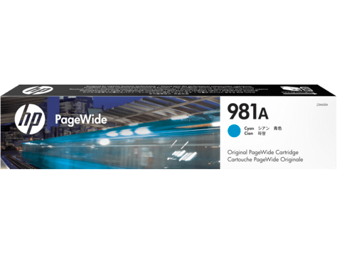 HP 981A cyan (J3M68A) HP 981A cyan (J3M68A)