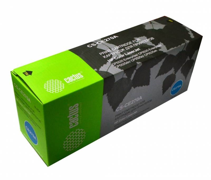 лазерный Cactus CS-CE270A CE270A черный (13000стр.) для HP LJ Ent CP5525 лазерный Cactus CS-CE270A CE270A черный (13000стр.) для HP LJ Ent CP5525