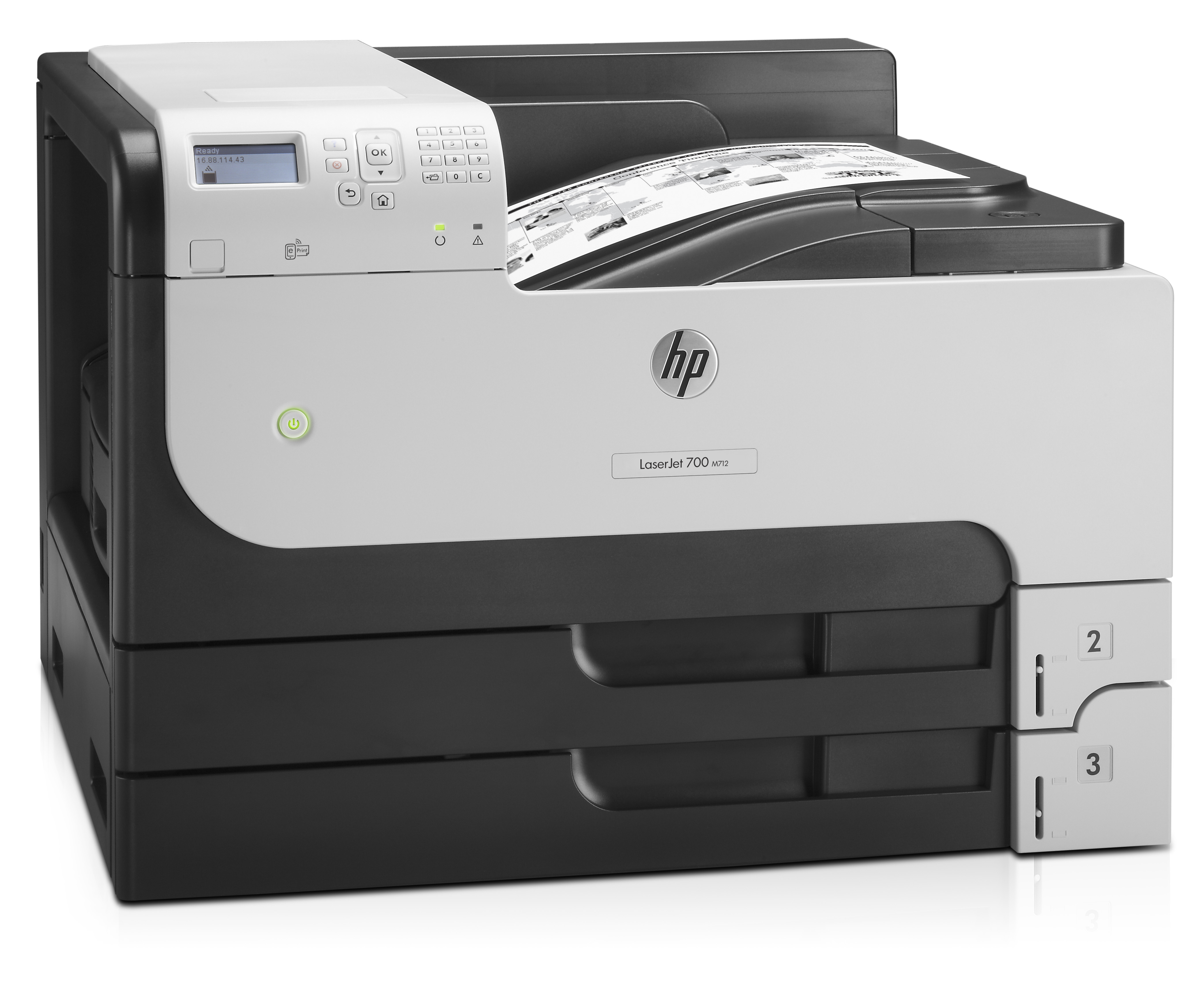 Принтер лазерный HP LaserJet Enterprise 700 M712dn (CF236A) A3 Duplex белый