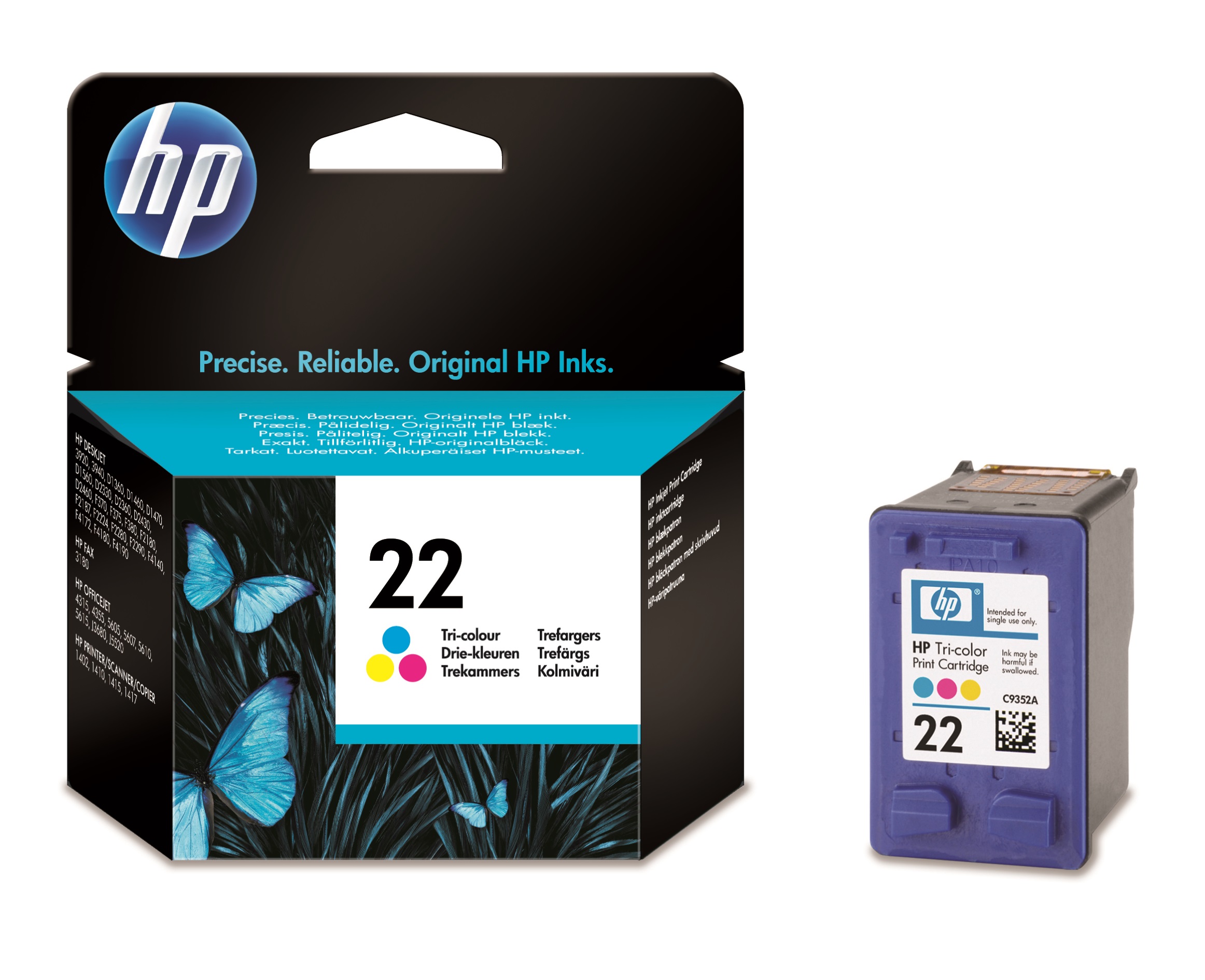 HP 22 Tri-color (C9352AE)