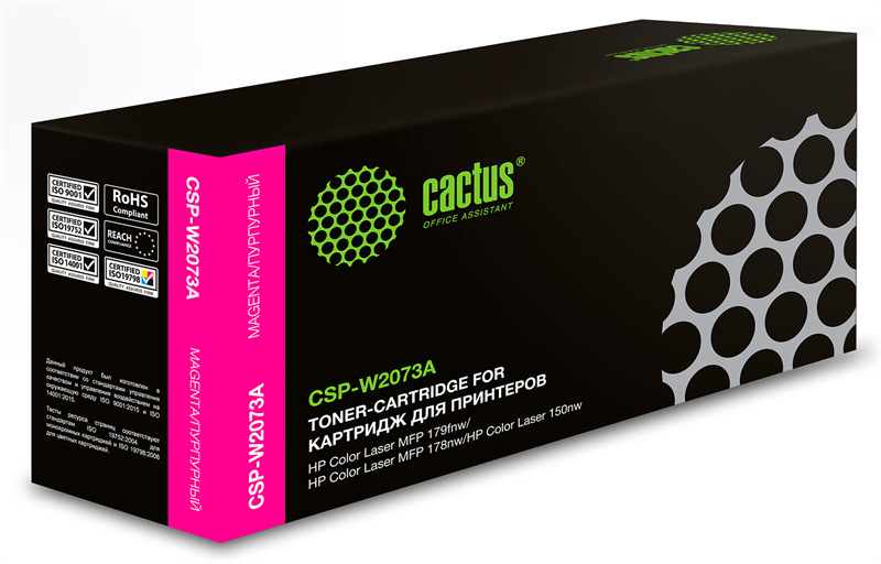 лазерный Cactus 117A пурпурный (700стр.) для HP Color Laser 150a/150nw/178nw MFP/179fnw MFP лазерный Cactus 117A пурпурный (700стр.) для HP Color Laser 150a/150nw/178nw MFP/179fnw MFP