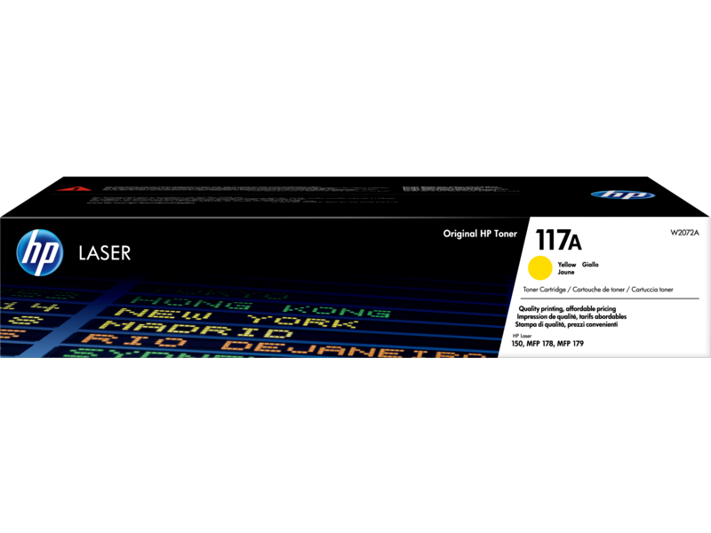 HP 117A желтый (W2072A) HP 117A желтый (W2072A)