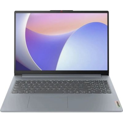 Ноутбук Lenovo IdeaPad Slim 3 15ABR8 Ryzen 7 7730U 16Gb SSD512Gb AMD Radeon Graphics 15.6" IPS FHD (1920x1080) Windows 11 Home grey WiFi BT Cam (82XM00CKRK)
