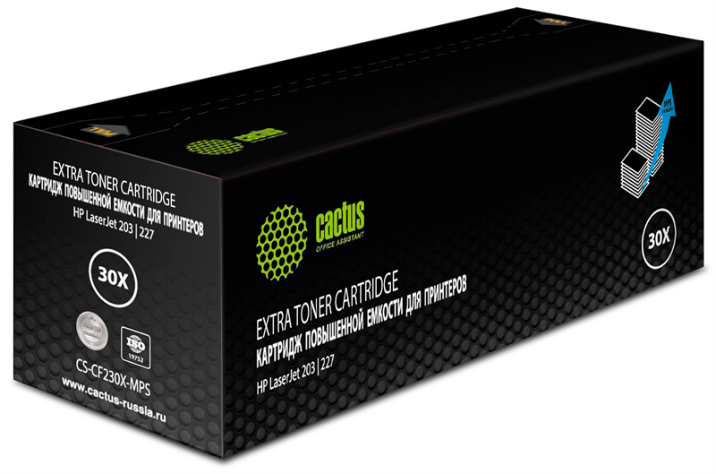 лазерный Cactus 230XX черный (5000стр.) для HP LJ 203/227 лазерный Cactus 230XX черный (5000стр.) для HP LJ 203/227