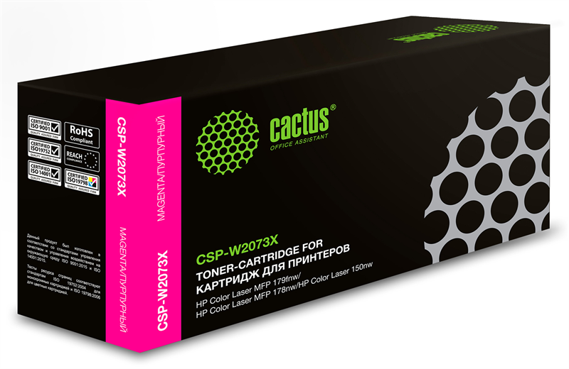 лазерный Cactus 117X пурпурный (1300стр.) для HP Color Laser 150a/150nw/178nw MFP/179fnw MFP лазерный Cactus 117X пурпурный (1300стр.) для HP Color Laser 150a/150nw/178nw MFP/179fnw MFP