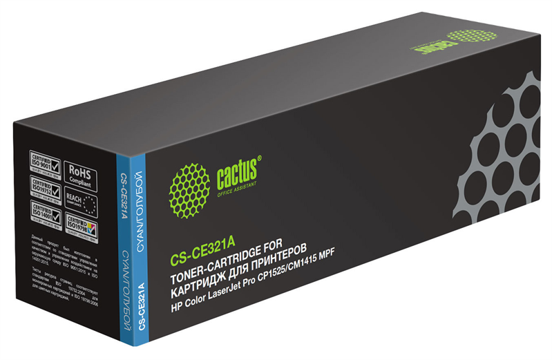 лазерный Cactus 321A голубой (1300стр.) для HP LJ CP1525 лазерный Cactus 321A голубой (1300стр.) для HP LJ CP1525