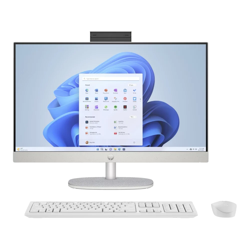 HP All-in-One 24-cr0252nh 23.8"(1920x1080 IPS)/Intel Core i5 1335U(1.4Ghz)/16384Mb/512PCISSDGb/noDVD/Int:Intel Iris X/Cam/WiFi/war 1y/Starry White/DOS + Eng kbd, mouse HP All-in-One 24-cr0252nh 23.8"(1920x1080 IPS)/Intel Core i5 1335U(1.4Ghz)/16384Mb/512PCISSDGb/noDVD/Int:Intel Iris X/Cam/WiFi/war 1y/Starry White/DOS + Eng kbd, mouse