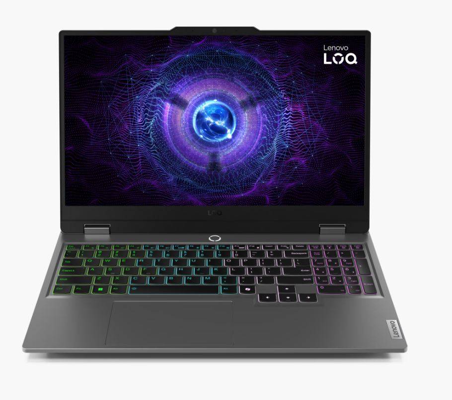 Ноутбук Lenovo LOQ 15IAX9 15.6" FHD IPS, Intel Core i5-12450HX, 16Gb, 512Gb SSD, NVidia RTX3050 6Gb, no OS, серый (83GS005NRK)*