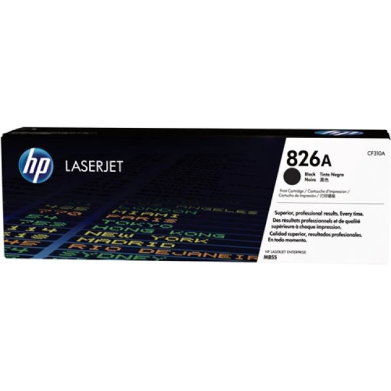HP 826A Black Original LaserJet Toner Cartridge HP 826A Black Original LaserJet Toner Cartridge