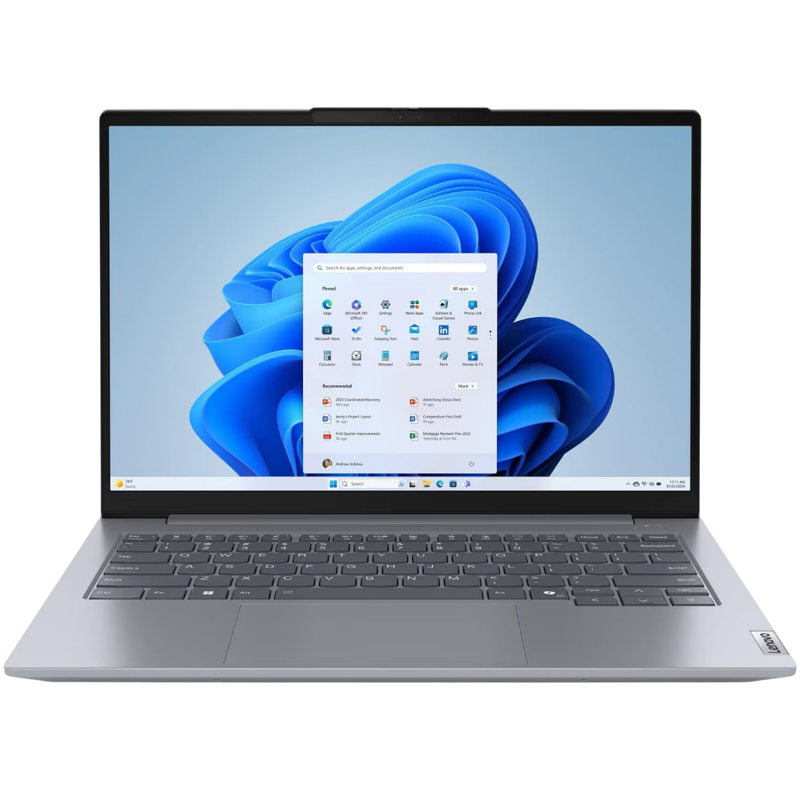 Ноутбук/ Lenovo ThinkBook 14 G7 ARP 14" WUXGA IPS, AMD R7 7735HS, 16GB, 512GB SSD, 45Wh, AMD Radeon 680M, FHD Cam, Wi-Fi 6E802.11ax 2x2+BT5.3, FP, BKLT KB US-ENG, Win 11 Pro, 1Y, Cosmic Blue 21MV00AYUS