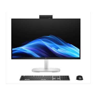 Моноблок HP EliteStudio 8 G1i 27" QHD U7 265 32Gb SSD1Tb RTX5060 8000Mb без ОС GbitEth WiFi BT клавиатура мышь Cam серебристый 2560x1440