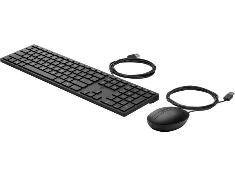 Проводные клавиатура и мышь для HP 320MK (9SR36AA) Проводные клавиатура и мышь для HP 320MK (9SR36AA)