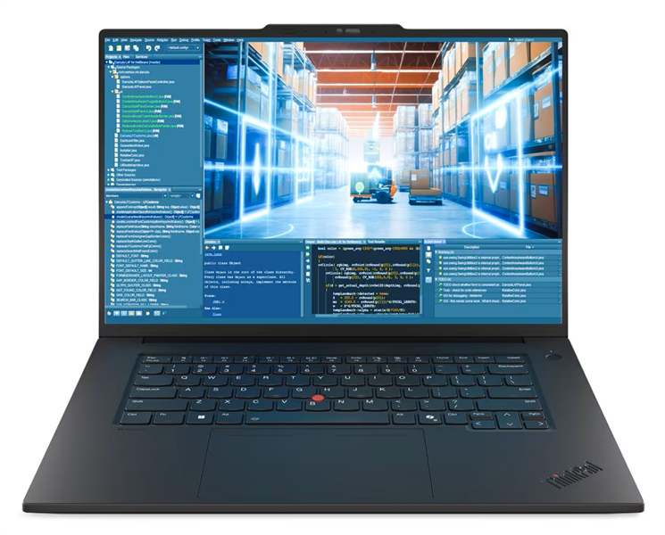 Ноутбук ThinkPad P1 Gen 8 16" 3.2K (3200x2000) OLED 600N Touch 120Hz, Ultra 9 285H, 64GB LPDDR5x-7467, 2TB SSD M.2, RTX PRO 2000 Blackwell, WiFi7, BT, FPR, 5MP+IR Cam, 90Wh, 140W USB-C, Win 11 Pro, 1Y, 1.84kg