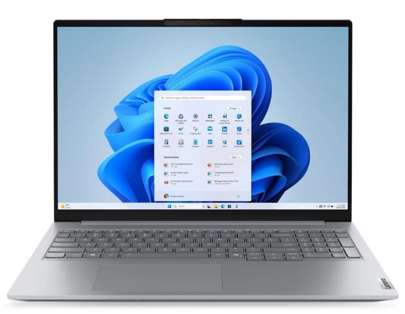 Ноутбук Lenovo ThinkBook 16 G7 ARP 16" (1920x1200) IPS, Ryzen 7 7735HS, 16GB DDR4,512GB SSD, AMD Radeon, FHD Cam, WLAN 2x2ax 6E+BT,FPR,3 Cell 45Whr, BKLT KB ENG, No OS, 1Y ( EN_kbd , 3pin cable) 21MWA0ATIN