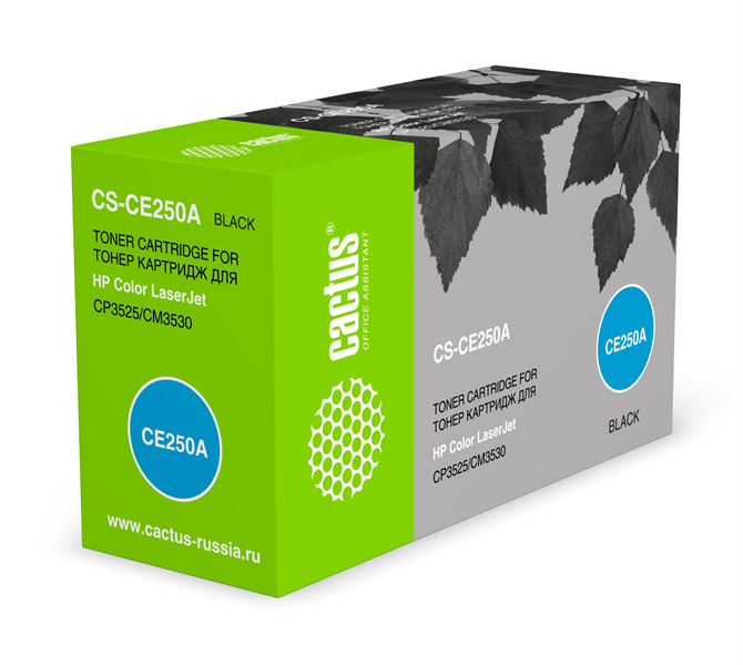 лазерный Cactus CS-CE250A CE250A черный (5000стр.) для HP CLJ CP3525/CM3530 лазерный Cactus CS-CE250A CE250A черный (5000стр.) для HP CLJ CP3525/CM3530