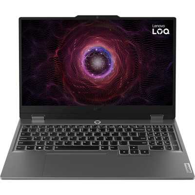 Ноутбук Lenovo LOQ 15ARP9 Ryzen 5 7235HS 16Gb SSD512Gb NVIDIA GeForce RTX4050 6Gb 15.6" IPS FHD (1920x1080) без ОС grey WiFi BT Cam (83JC00LBRK)