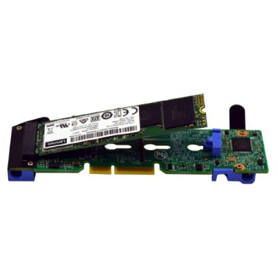 Комплект Рейда для M.2 Lenovo ThinkSystem M.2SATA/NVMe 2-BayEnablement Kit (SR635/SR655/SR645/SR665); (SN550/SR860/ST250/SR250/ST650/SR630/SR650/SR670)V2; (SR635/SR655/SR645/ST650/SR850/SR860/SR675)V3