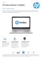 HP Pavilion - 14-bk008ur