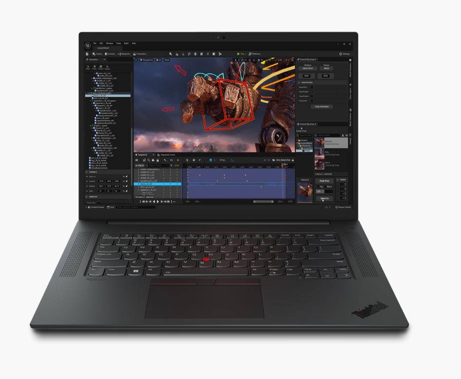 Ноутбук Lenovo ThinkPad P1 G6 16" WQXGA IPS, Intel Core i9-13900H, 32Gb, 1Tb SSD, NVidia RTX2000 Ada 8Gb, IR FHD Cam, 4 Cell 90Whr, Win11Pro (ENG), черный (21FV000CUE_RU) Ноутбук Lenovo ThinkPad P1 G6 16" WQXGA IPS, Intel Core i9-13900H, 32Gb, 1Tb SSD, NVidia RTX2000 Ada 8Gb, IR FHD Cam, 4 Cell 90Whr, Win11Pro (ENG), черный (21FV000CUE_RU)