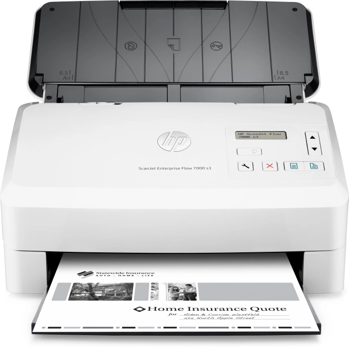 HP Scanjet Enterprise 7000 s3 (CIS, A4, 600dpi, USB 2.0 and USB 3.0, ADF 80 sheets, Duplex, 75 ppm/150 ipm, replace L2730B) (незначительное повреждение коробки) HP Scanjet Enterprise 7000 s3 (CIS, A4, 600dpi, USB 2.0 and USB 3.0, ADF 80 sheets, Duplex, 75 ppm/150 ipm, replace L2730B) (незначительное повреждение коробки)