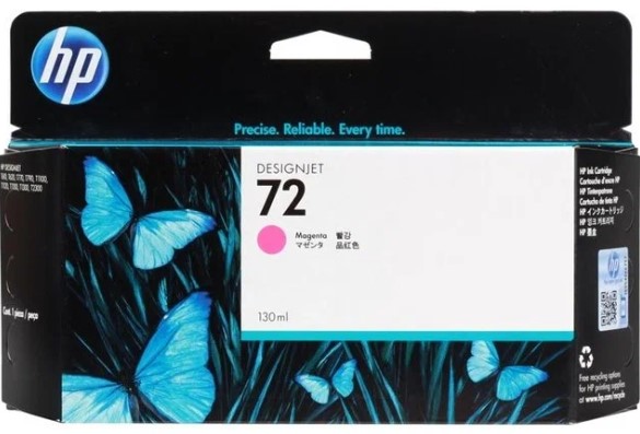 Картридж HP 72 130-ml пурпурный