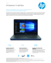 HP Notebook - 15-da0106ur