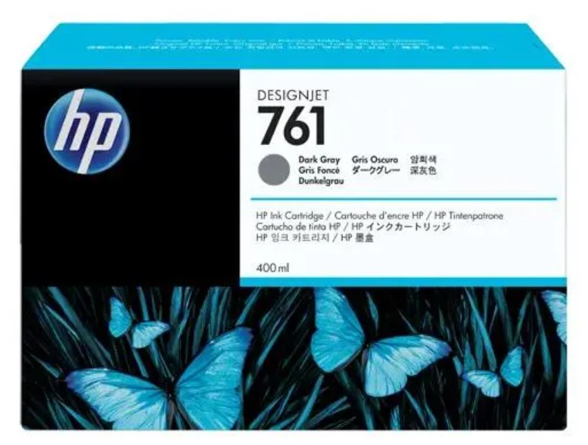 Картридж HP 761 струйный темно-серый (400 мл)