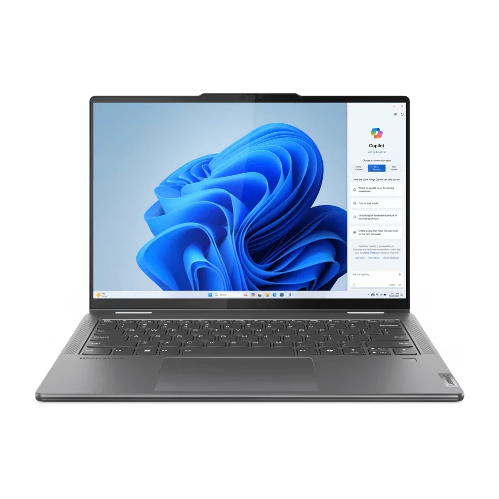 Lenovo Yoga 7 2-in-1 14IML9 14"(1920x1200 OLED)/Touch/Intel Core Ultra 5 125H(1.2Ghz)/16384Mb/512SSDGb/noDVD/Int:Intel Arc graphics/Cam/BT/WiFi/71WHr/war 1y/1.49kg/storm grey/Win11Home + 65W, Pen, RU kbd Lenovo Yoga 7 2-in-1 14IML9 14"(1920x1200 OLED)/Touch/Intel Core Ultra 5 125H(1.2Ghz)/16384Mb/512SSDGb/noDVD/Int:Intel Arc graphics/Cam/BT/WiFi/71WHr/war 1y/1.49kg/storm grey/Win11Home + 65W, Pen, RU kbd