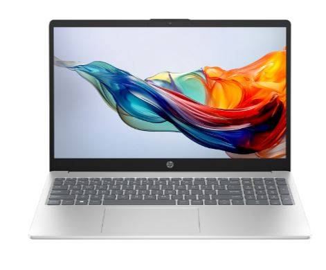 Серия Ноутбук HP15 15-fc0196nia 15.6" FHD, AMD R5-7520U, 8Gb, 512Gb SSD, no OS, BL, серебристый* (D01R2EA)