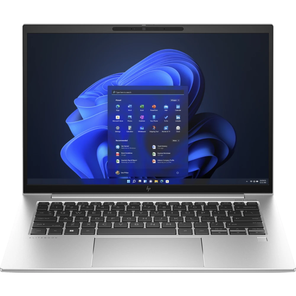 HP EliteBook 845 G10 AMD Ryzen 7 7840U,14" WUXGA (1920x1200) IPS AG,8Gb DDR5-5600MHz(1),512Gb SSD NVMe, AMD Radeon 780M, Al Case,FPS, RUS/ENG, Backlit,1.38kg,Silver,2y,DOS
