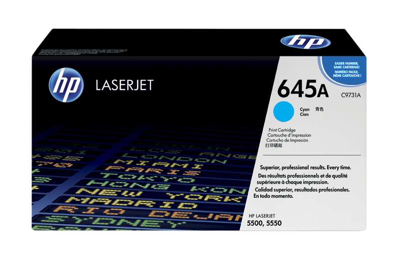 HP 645A cyan (C9731A) HP 645A cyan (C9731A)