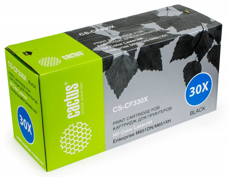 лазерный Cactus 330X черный (20500стр.) для HP CLJ M651dn/M651n/M651xh лазерный Cactus 330X черный (20500стр.) для HP CLJ M651dn/M651n/M651xh