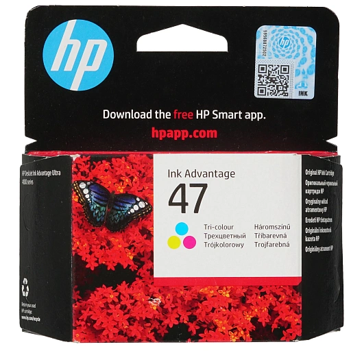 HP 47 струйный трехцветный (700 стр.) для HP DJ 4828 AiO