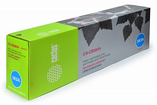 Картридж лазерный Cactus CS-CB382AR CB382A желтый (21000стр.) для HP CLJ CM6030/CM6040/CP6015