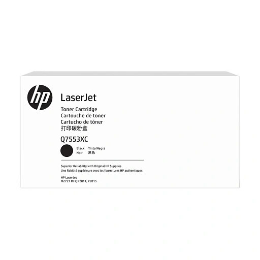 HP LaserJet Q7553X Contract Black Print Cartridge