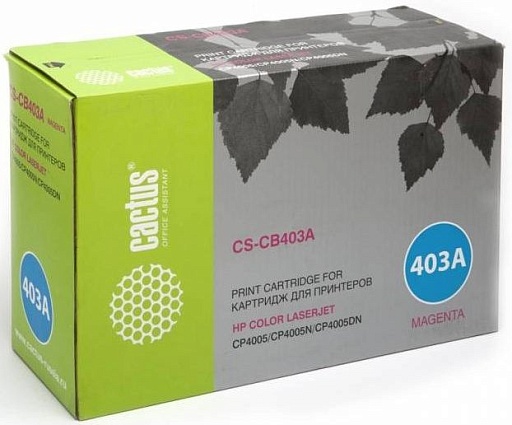 лазерный Cactus 403A пурпурный (7500стр.) для HP CLJ CP4005/CP4005DN/CP4005N