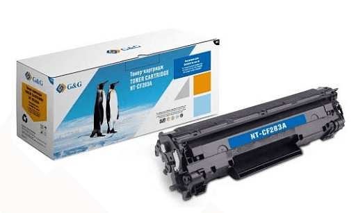 Картридж лазерный G&G GG-CF283A черный (1500стр.) для HP LJ Pro M125/125FW/125A/M127/M127FW/FN/M201/M225MFP