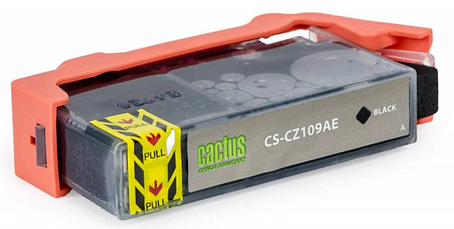 струйный Cactus 655 черный пигментный (21.6мл) для HP DJ IA 3525/5525/4525