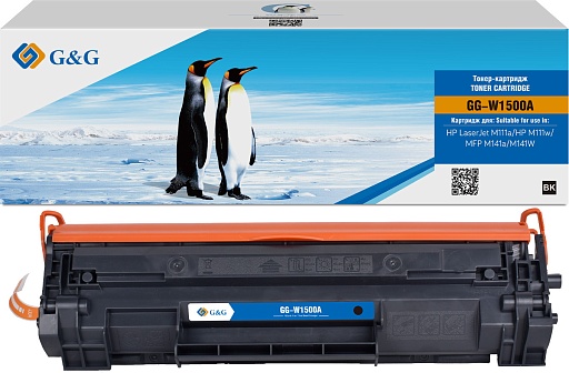 лазерный G&G W1500A черный (975стр.) для HP LaserJet M111a/M111w/MFP M141a/M141W лазерный G&G W1500A черный (975стр.) для HP LaserJet M111a/M111w/MFP M141a/M141W