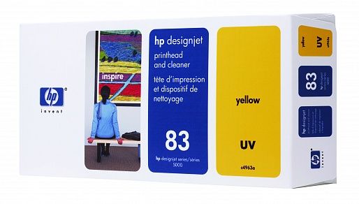HP 83 Yellow UV Printhead (C4963A)