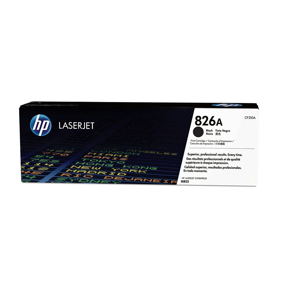 HP 826A Black Original LaserJet Toner Cartridge HP 826A Black Original LaserJet Toner Cartridge