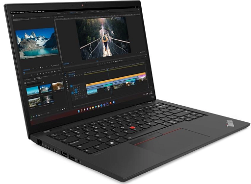 Lenovo ThinkPad T14 G4 Core i7 1355U 16Gb SSD512Gb Intel Iris Xe graphics 14" IPS WUXGA (1920x1200) без ОС black WiFi BT Cam