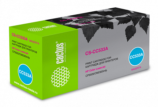 лазерный Cactus 533A пурпурный (2800стр.) для HP Color LaserJet CP2025/CM2320