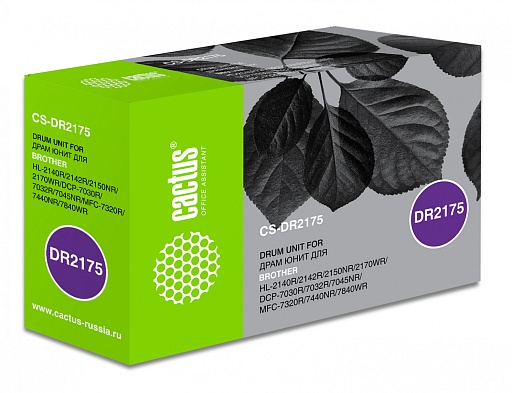блок фотобарабана Cactus DR-2175 черный (12000стр.) для DCP 7030/ 7032 /7032R Brother